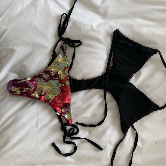 Sequin monkini - Picture 2 of 8